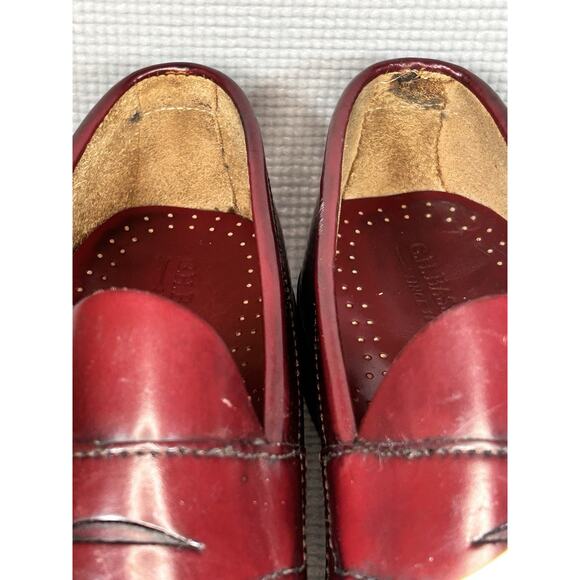 G.H. BASS & CO. Penny Loafers Men 11.5 Cordovan Made in USA Daniel Forbes Co. - Picture 13 of 14